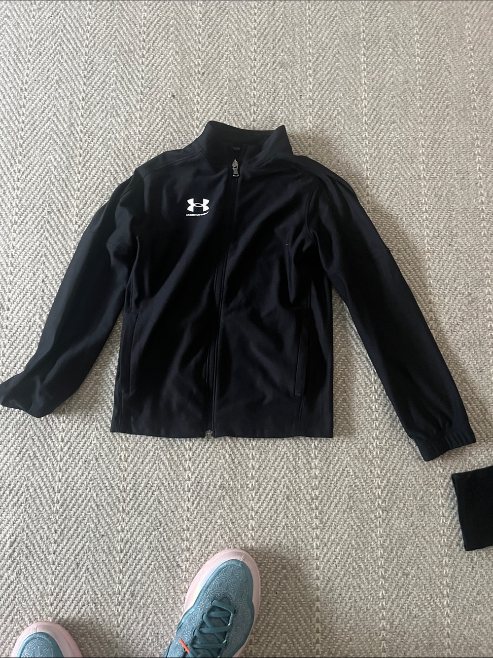Under Armour Black Full-Zip Training Jacket